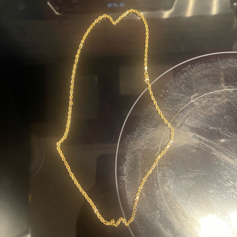 Gold necklace